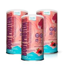 Kit 3 Body Protein Proteína Isolada Colágeno Hidrolisado Equaliv Kit 3 Body Protein Proteína Isolada Colágeno Hidrolisado Equaliv