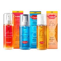 Kit 3 Body Splash Carmed Edição Limitada Perfume Corporal E Cabelos Kit 3 Body Splash Carmed Edição Limitada Perfume Corporal E Cabelos