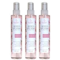 Kit 3 Body Splash Colônia Belle Rose 130Ml - Bio Instinto