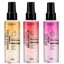 Kit 3 Body Splash Colônia Manga Melancia e Pitaya - Porán