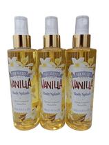 Kit 3 Body Splash Spray Corporal Baunilha 200 Ml - Wever