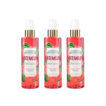 Kit 3 Body Splash Spray Corporal Melancia 200mL - Wever