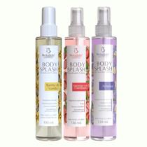 KIT 3 Body Splash VANILLA, MORANGO CHAMPAGNE e BABY LAVANDA Desodorante Colônia 390 ml