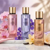 Kit 3 Body Splash Victorias Secret 250ml Bare Vanilla Velvet Petals Midnight Bloom