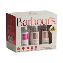 Kit 3 Body Splashes 55ml Cada Barbour s Beauty