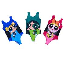Kit 3 Bodys Infantil Meninas Super Poderosas Kit 3 Bodys Infantil Meninas Super Poderosas