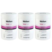 Kit 3 Bodyshape Creme Ultradeslizante 1kg Vita Derm Kit 3 Bodyshape Creme Ultradeslizante 1kg Vita Derm