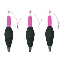 Kit 3 Boias Torpedo Explosiva CL Pesca 40g 90% EVA Alta Sensibilidade Cor:Rosa Kit 3 Boias Torpedo Explosiva CL Pesca 40g 90% EVA Alta Sensibilidade Cor:Rosa