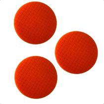 Kit 3 Boina Square Polimento Orbital Laranja Refino 5" Kit 3 Boina Square Polimento Orbital Laranja Refino 5"