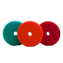 Kit 3 boinas 5 polegadas p/ três etapas do polimento sgt