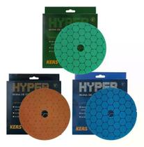 Kit 3 Boinas De Espuma Corte Refino E Lustro 5 Hyper Kers