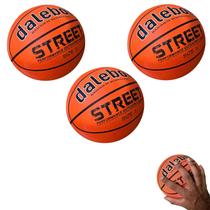 Kit 3 Bola Basquete Street Diversão Infantil Mirim Tam.P +nf