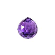Kit 3 Bola De Cristal Multifacetado 3,0 Cm Lilas Kit 3 Bola De Cristal Multifacetado 3,0 Cm Lilas
