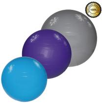 Kit 3 Bola Suiça Pilates Yoga Abdominal 55Cm 65Cm 75Cm - Infinity