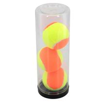 Kit 3 Bolas Beach Tennis Soft 6,5cm Borracha e Feltro Sintético Kit 3 Bolas Beach Tennis Soft 6,5cm Borracha e Feltro Sintético