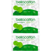 KIT 3 Bolas de Algodão Bellacotton 95g cada KIT 3 Bolas de Algodão Bellacotton 95g cada
