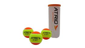 Kit 3 bolas de beach tennis atrio es446 - MULTILASER