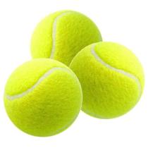 Kit 3 Bolas de Tênis Alta Flexibilidade Para Treino De Clube Kit 3 Bolas de Tênis Alta Flexibilidade Para Treino De Clube