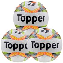 Kit 3 Bolas Futsal Topper Slick Tecnofusion