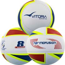 Kit 3 Bolas Futsal Vitoria Oficial Termofusion Max 1000