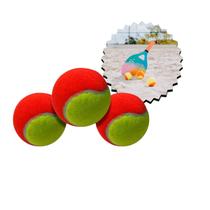 Kit 3 Bolinhas De Beach Tennis Pets E Jogos
