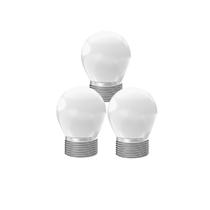 Kit 3 bolinhas led 6w 6000k 127v/220v luminatti