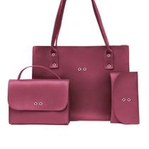 KIT 3 bolsa feminina em varias cores disponiveis barato para uso dia a dia