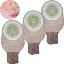 Kit 3 Bolsas Colostomia Ostomia Com Filtro De Carvao 70mm