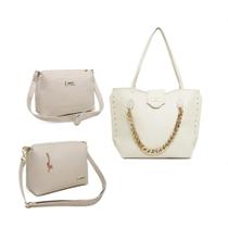 Kit 3 Bolsas Feminina Rafhig LAPELA+Average Chaverim+Average Croco Elegante Corrente Mão E Ombro Kit 3 Bolsas Feminina Rafhig LAPELA+Average Chaverim+Average Croco Elegante Corrente Mão E Ombro