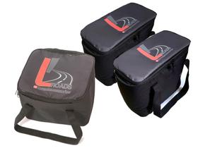 Kit 3 Bolsas Mala Interna Para Baú Lateral E Traseiro de Motos