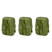 Kit 3 Bolsas Verde Militar Kits De Sobrevivência E Atividades De Camping verde Kit 3 Bolsas Verde Militar Kits De Sobrevivência E Atividades De Camping verde