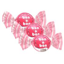 Kit 3 Bombom Bon o Bon Sabor Morango e Creme 15g Kit 3 Bombom Bon o Bon Sabor Morango e Creme 15g
