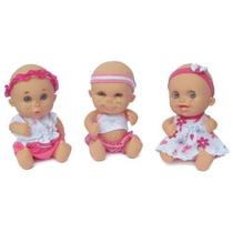 Kit 3 Bonecas Bebês Expressões - Bee Toys Kit 3 Bonecas Bebês Expressões - Bee Toys