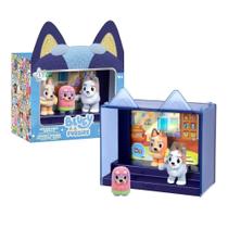 Kit 3 Bonecos Colecionáveis Bluey Fuzzies Vovós Mini Figuras Flocadas Macias Plástico Candide 12CM Kit 3 Bonecos Colecionáveis Bluey Fuzzies Vovós Mini Figuras Flocadas Macias Plástico Candide 12CM
