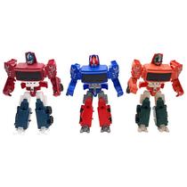 Kit 3 Bonecos Fighter Bots 20cm L010-A42 - Dorémi