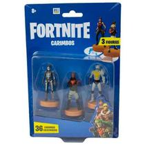 Kit 3 Bonecos Fortnite Com Carrimbo 7M