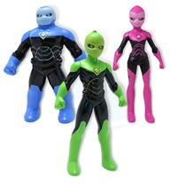 Kit 3 Bonecos GhostForce 40 Cm -Fury, Misty e Krush - Rosita