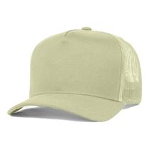 Kit 3 Bonés Trucker Redinha Tela Aba Curva Cor:CaquiTamanho:Único