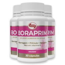 Kit 3 Boraprim Vitafor 30 Cápsulas