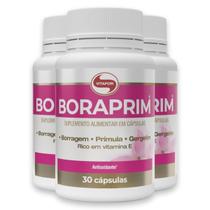 Kit 3 Boraprim Vitafor 30 Cápsulas