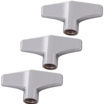 Kit 3 Borboleta Fêmea 6Mm 17.1 Cromada