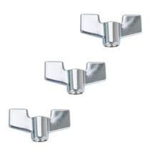 Kit 3 Borboletas 8mm em Metal Reforçado para Estante Prato Kit 3 Borboletas 8mm em Metal Reforçado para Estante Prato