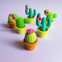 Kit 3 Borrachas Cactus - Tilibra