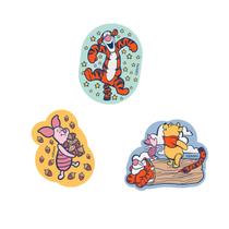 Kit 3 Borrachas Escolares Decoradas Ursinho Pooh Leo&Leo Kit 3 Borrachas Escolares Decoradas Ursinho Pooh Leo&Leo