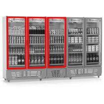 KIt 3 Borrachas Gaxeta Para Gelopar Grvc2500 Gcvr2500 Expositor Refrigerador Frost Free 62x158