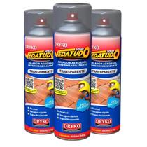 Kit 3 Borrachas Manta Líquida Impermeabilizante Vedatudo Para Telhado/Cantos/Juntas/Concreto 400ml