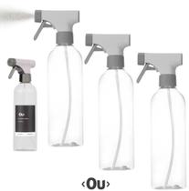 Kit 3 Borrifador Multiuso 500ml Flow Ou