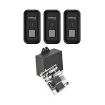 Kit 3 Botoeira Sem Fio Bt100 Intelbras Receptor 433mhz