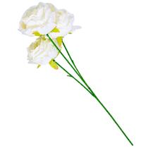Kit 3 Botões Buquê De Flores De Rosas Artificiais Para Decoração Sala Quarto - Castela Kit 3 Botões Buquê De Flores De Rosas Artificiais Para Decoração Sala Quarto - Castela