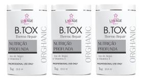 Kit 3 Botox Capilar Escova Therapy Detok Redutor De Volume Kit 3 Botox Capilar Escova Therapy Detok Redutor De Volume